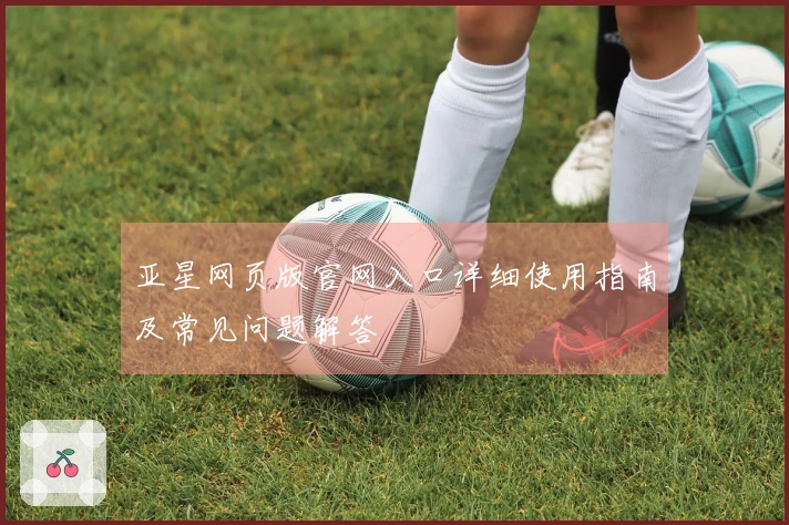 亚星网页版官网入口详细使用指南及常见问题解答